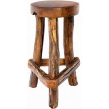 Teak Wood Sawtooth Bar Chair