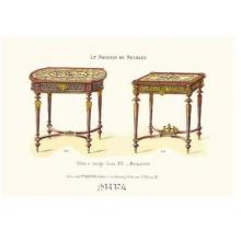 Antique Tables Poster Print