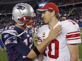 Tom Brady and Eli Manning