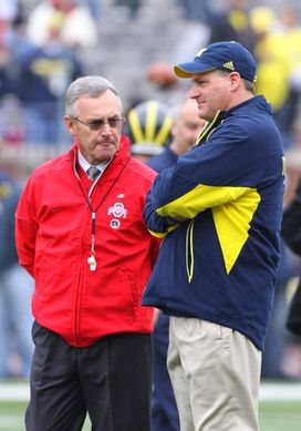 Jim Tressel and Rich Rodriguez