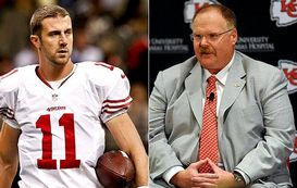 Alex Smith and Andy Reid