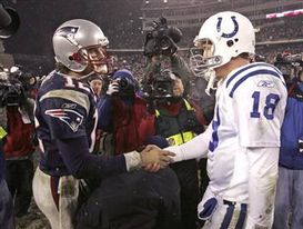 Tom Brady and Peyton Manning