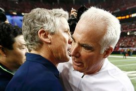 Pete Carroll and Mike Smith