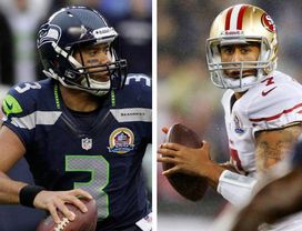 Russell Wilson and Colin Kaepernick