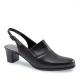 Womens Trotters Black  Georgia Sling Pumps Shoes  |80732 010 15 085