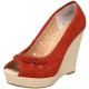 Womens Lovely People Women's Goldie Peep-Toe Wedge  |B002XZ14S2