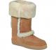 Womens Minnetonka Genuine Sheepskin Cuff Boot  |545322127