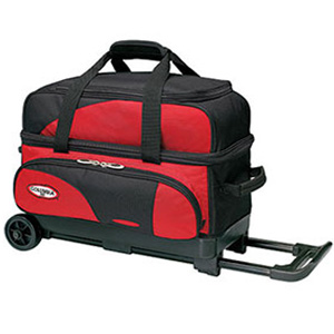 Columbia 300 2 Ball Roller Classic Bowling Bag Silv/Blk