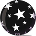 Viz-A-Ball Stars White/Black Image