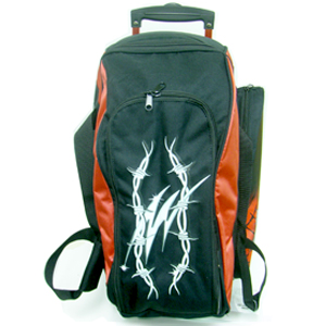Barb Wire Double Roller Deluxe Bowling Bag