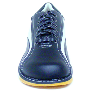 Circle Mens Black/White Elite LH Bowling Shoe 13