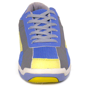 Circle Womens Sport Yellow-Blue-Grey Bowling Shoe 10.5