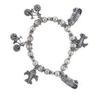 Bracelets - travel charm bracelet Image.