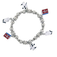 Bracelets - prayer charm bracelet Image.