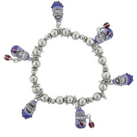 Bracelets - girls shoe charm bracelet Image.