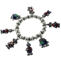 Bracelets - boy and girl charm bracelet Image.