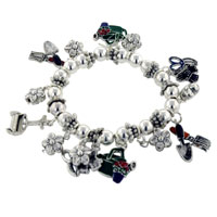 Bracelets - garden charm bracelet Image.