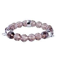 Bracelets - three fasteners pale purple quartz bracelet Image.
