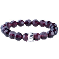 Bracelets - one fastener grape quartz bracelet Image.