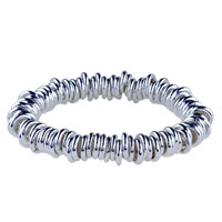 Rolled Silver Bracelet