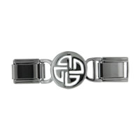 Italian Charms - shield knot deluxe link italian charm Image.