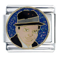 Italian Charms - singer frank sinatra italian charm Image.