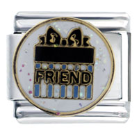 Italian Charms - gift friend italian charm Image.