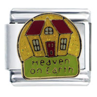 Italian Charms - heaven on earth italian charm Image.