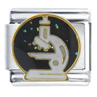 Italian Charms - nanotechnology science italian charm Image.