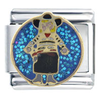 Italian Charms - ugly cowgirl italian charm Image.