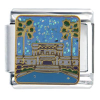 Italian Charms - lds temple mesa, arizona italian charm Image.