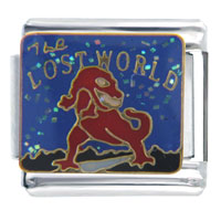 Italian Charms - the lost world italian charm Image.