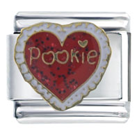 Italian Charms - pookie valentine italian charm Image.