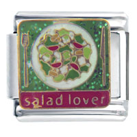 Italian Charms - salad lover italian charm Image.