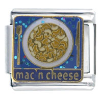 Italian Charms - mac 'n cheese italian charm Image.