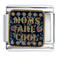 Italian Charms - moms are cool italian charm Image.