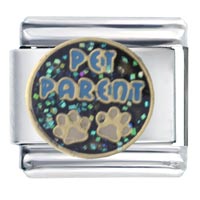 Italian Charms - pet parent italian charm Image.
