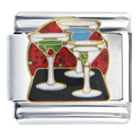 Italian Charms - martinis italian charm Image.