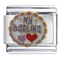 Italian Charms - love my darling italian charm Image.