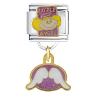 Italian Charms - little angel italian charm Image.