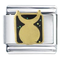 Italian Charms - horn moon symbol italian charm Image.
