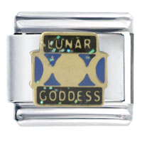 Italian Charms - lunar goddess italian charm Image.