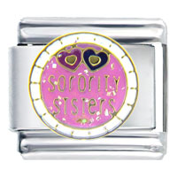 Italian Charms - sorority sisters italian charm Image.