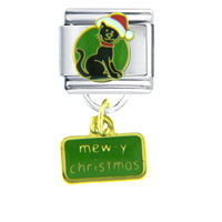 Italian Charms - mew y christmas italian charm Image.