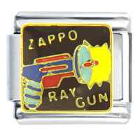 Italian Charms - kids ray gun italian charm Image.