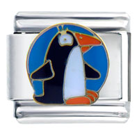 Italian Charms - penguin italian charm Image.