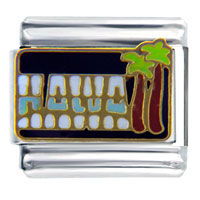 Italian Charms - hawaii coco italian charm Image.