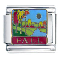 Italian Charms - season fall italian charm Image.