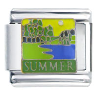 Italian Charms - season summer italian charm Image.