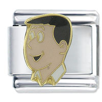 Italian Charms - alvin and the chipmunks dad dave licensed italian charm Image.